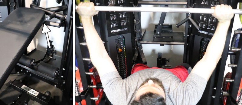 Force USA G15 - Workarounds for Incline Bench in Smith Machine