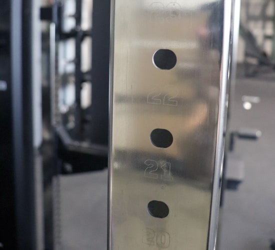 Force USA X15 - Numbers on Functional Trainer Are Faintly Laser-Etched