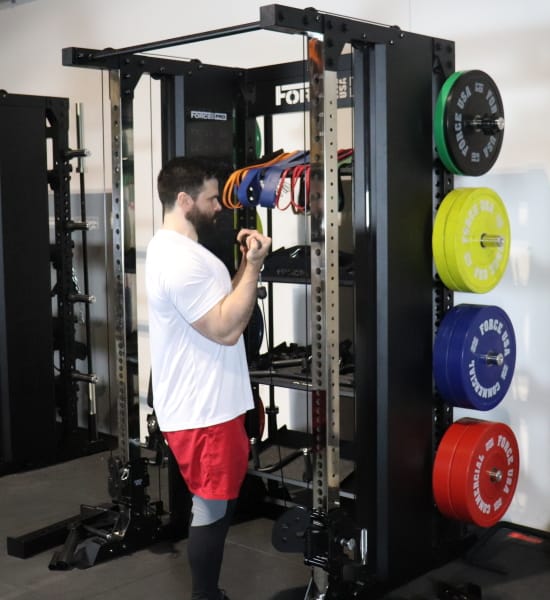 Force USA X15 Pro Multi-Trainer - Cable Curls on the Functional Trainer