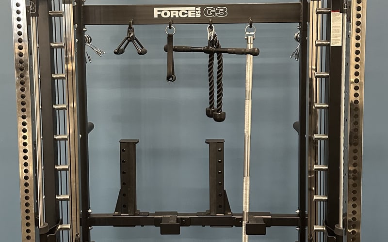 Force USA G3 - Accessory Storage Area