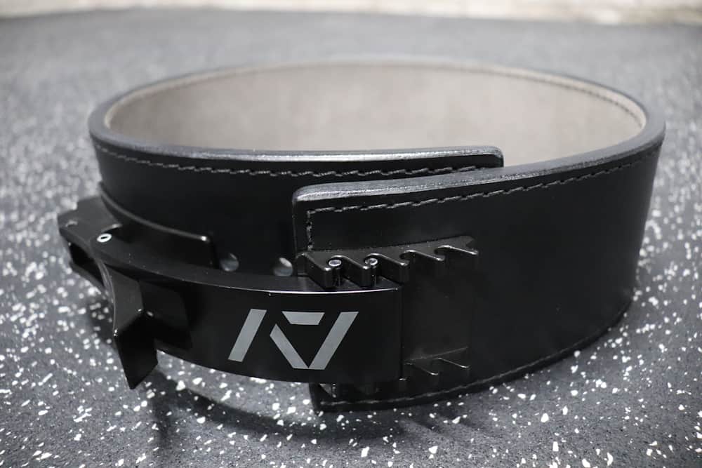 A7 PAL Lever Belt in the Open Position