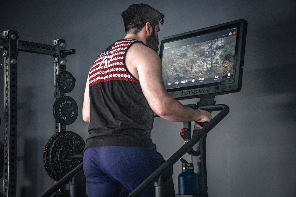 STEPR Stair Climber - On-Demand Immersive Trail Hiking Content