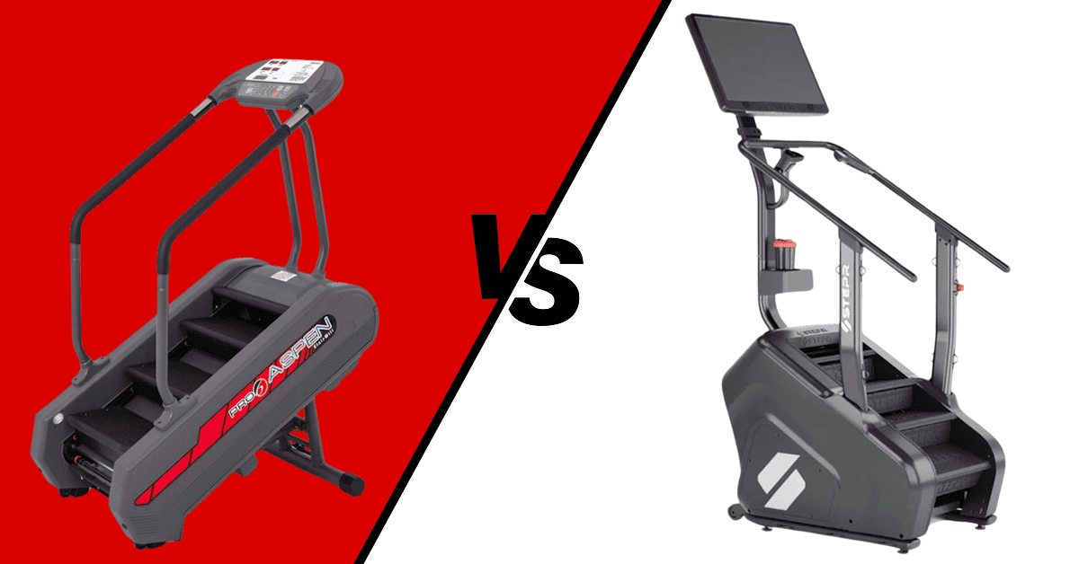 Aspen Pro 6 StairMill vs STEPR Stair Climber