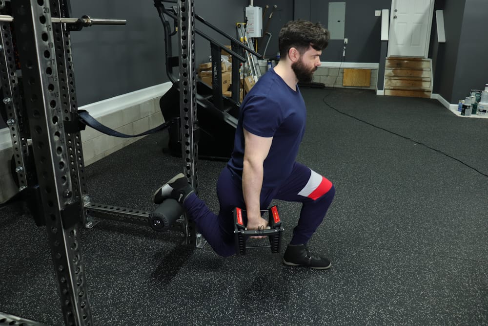 Bulgarian Split Squats Using the REP Leg Rollers Attachment