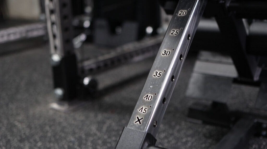 Nordic Back Extension Machine V2 - Angle Adjustments