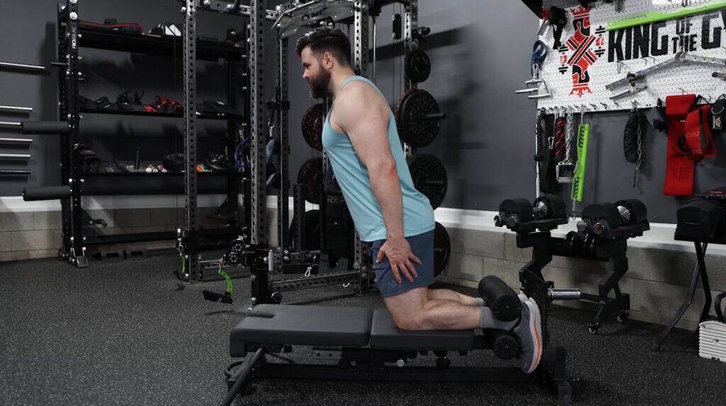 Nordic Back Extension Machine V2 - Flat Nordic Curls