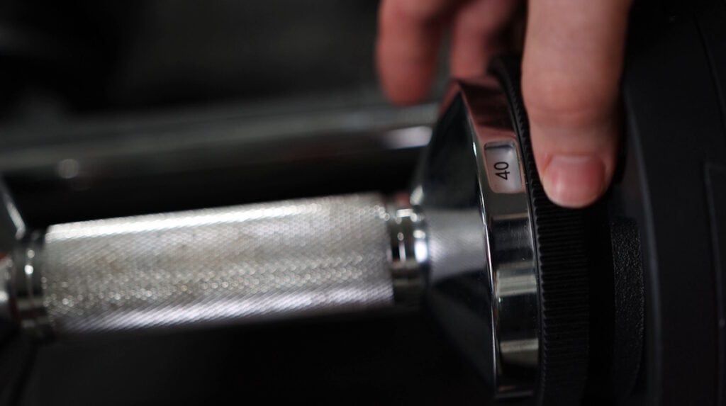 Fast Adjustment on the Snode AD80 Adjustable Dumbbells
