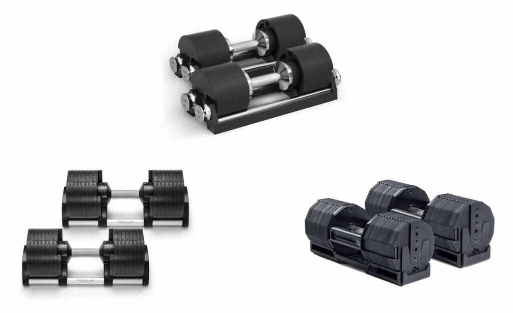 Snode AD80 Adjustable Dumbbells vs REP x Pepin vs Nuobells