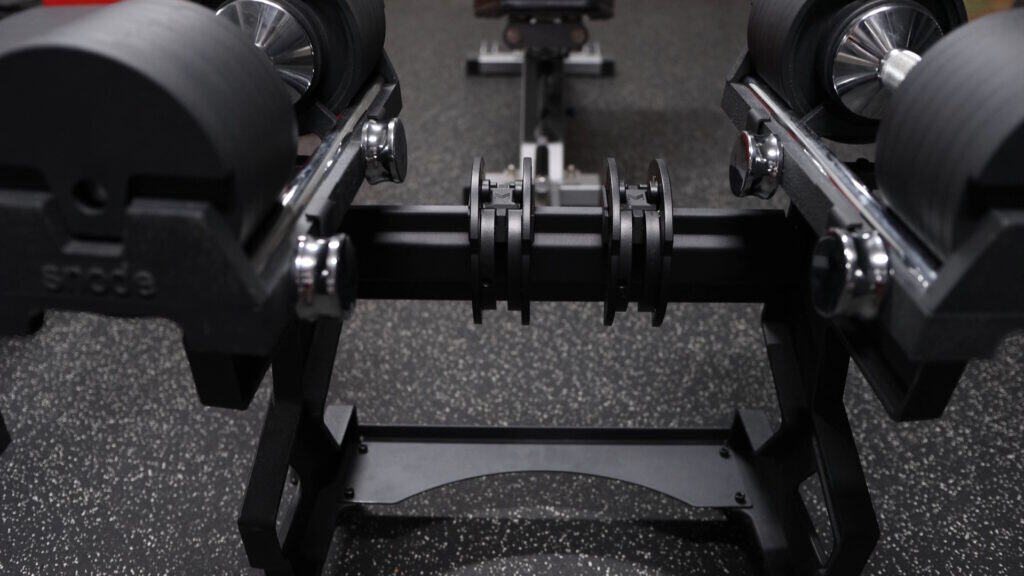 Snode AD80 Dumbbell Stand - Front View