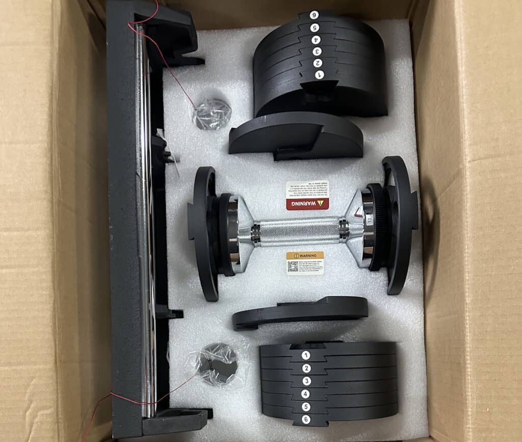 Unboxing the Snode AD80 Adjustable Dumbbells