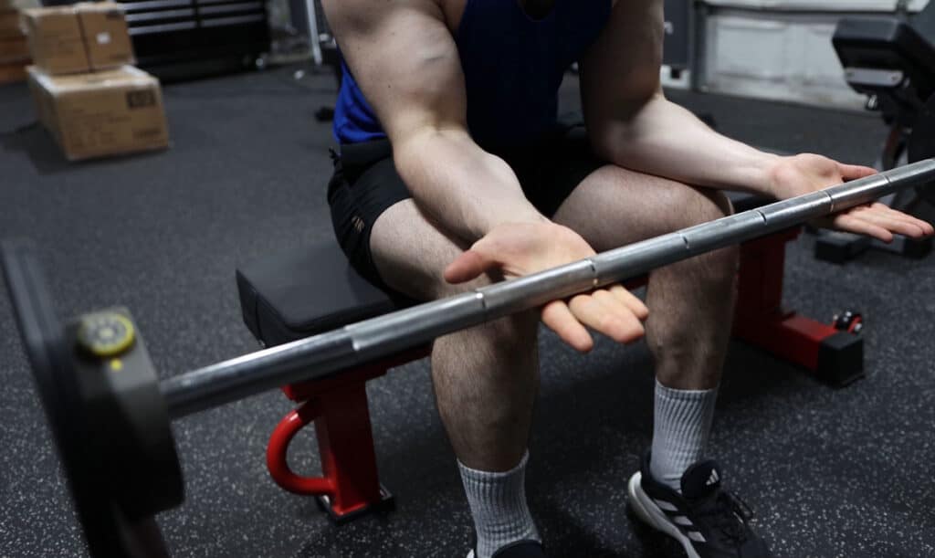 Balance Demo on the MX100 Adjustable Barbell