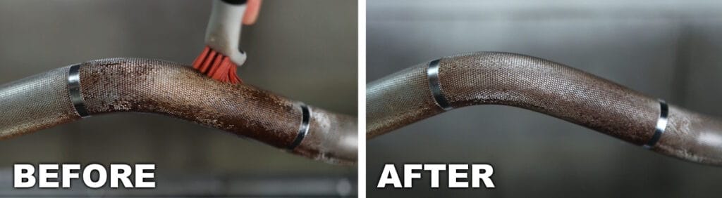 Cleaning the Rust on the MX Select Adjustable Curl Bar