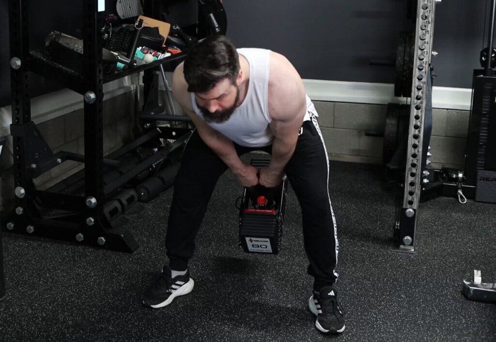 Kettlebell Swings With the PowerBlock Pro 100 Kettlebell Handle
