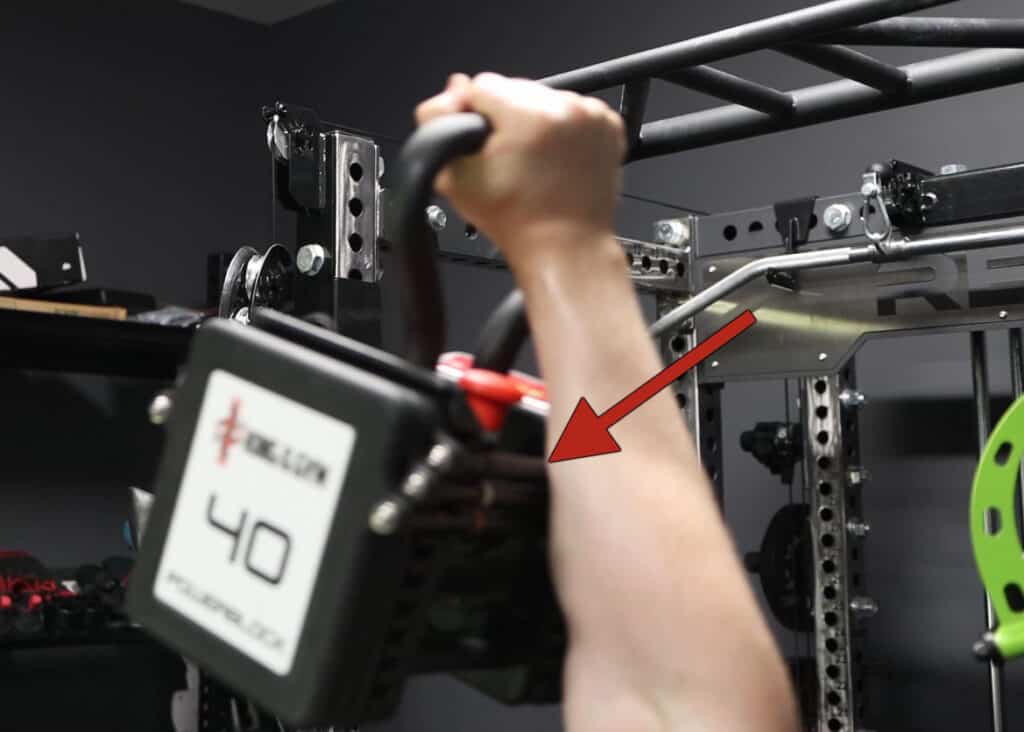 Overhead Press and Cleans Can Be Painful With the PowerBlock Pro 100 Kettlebell Handle