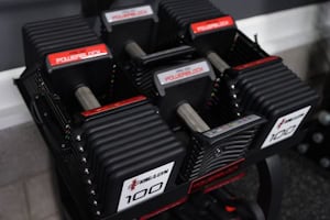 PowerBlock Commercial Pro 100 Adjustable Dumbbells
