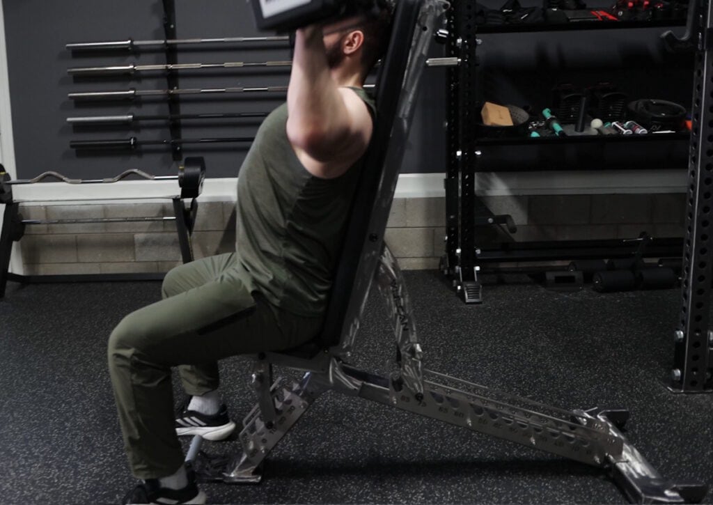 75 Degree Angle on the Vulcan M-61 Multi-Bench