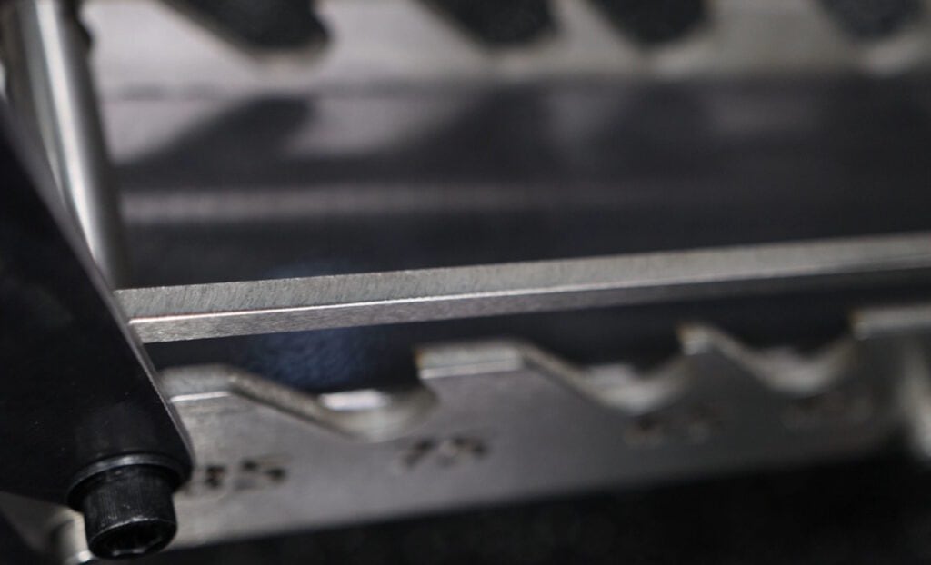 8mm Thick Ladder Rails on the Vulcan M-61 Multi-Bench