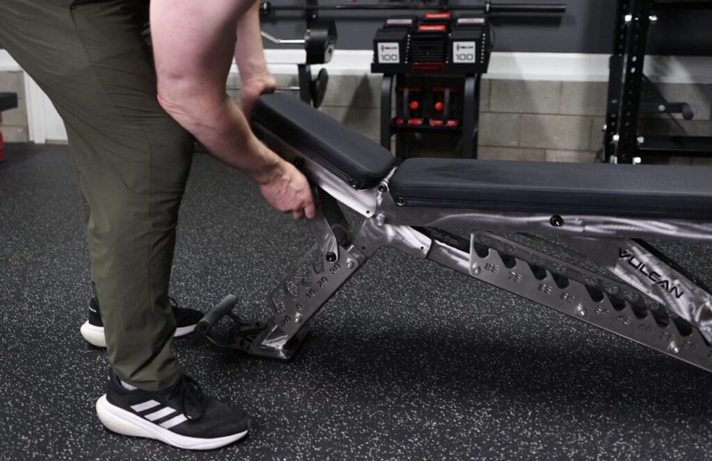 Adjusting the Seat Angle on the Vulcan M-61 Multi-Bench