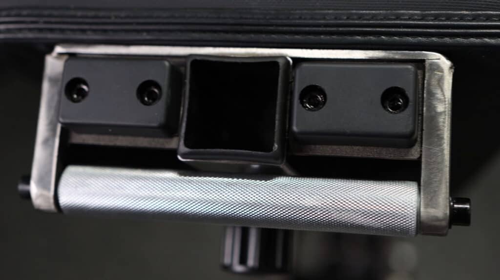 Backrest Handle on the Vulcan M-61 Multi-Bench