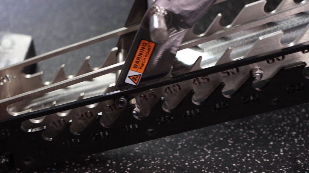 Black vs Stainless Rails Comparison - Vulcan M-61 Bench