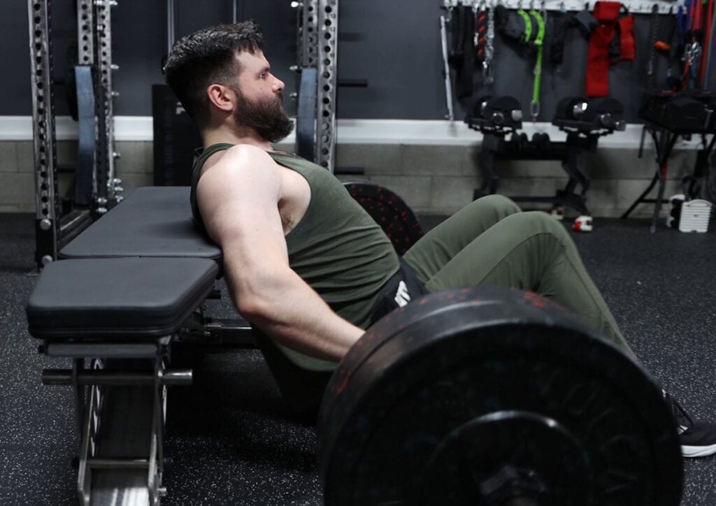 Hip Thrusts on the Vulcan M-61 Multi-Bench