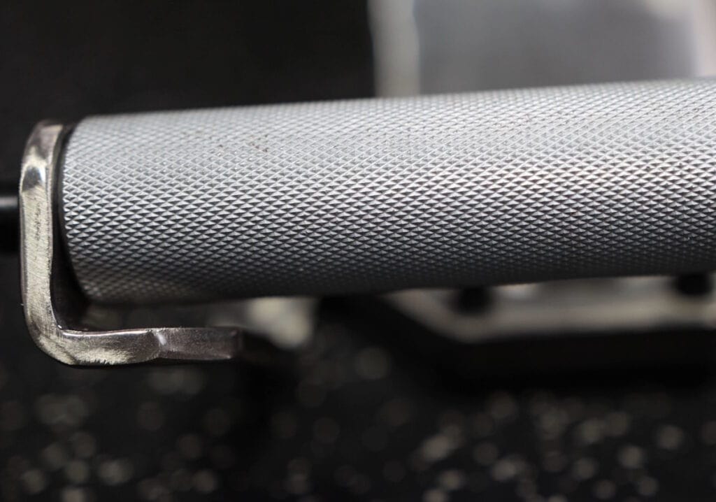 Knurled Handle Closeup - Vulcan M-61 Multi-Bench