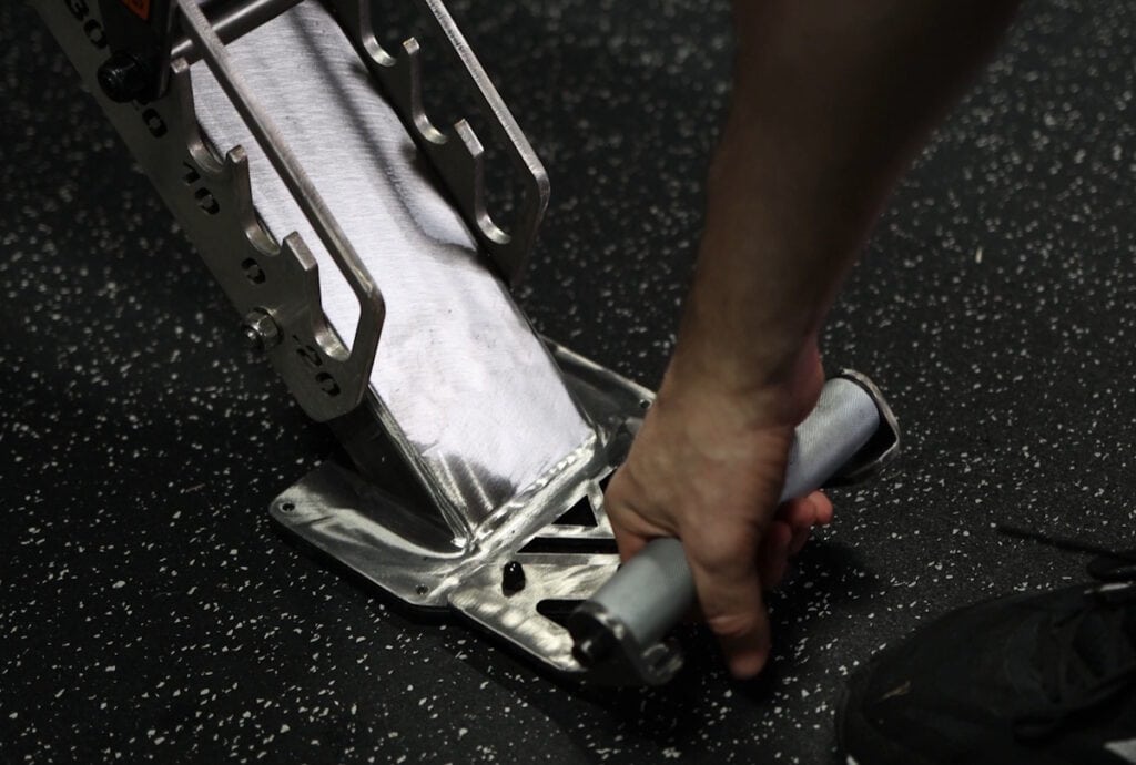 Lifting the Front Handle on the Vulcan M-61