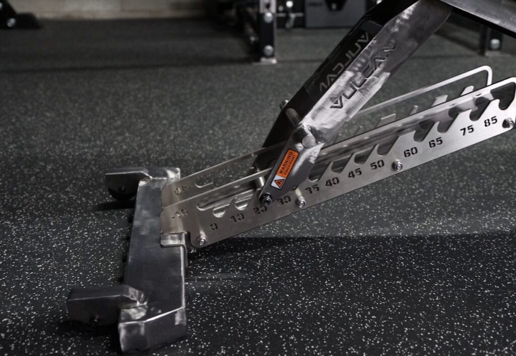 Rear Feet on the Vulcan M-61 Multi-Bench