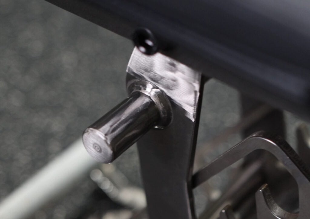 Welded Mini-Handles on the Vulcan M-61 Multi-Bench - Not Knurled