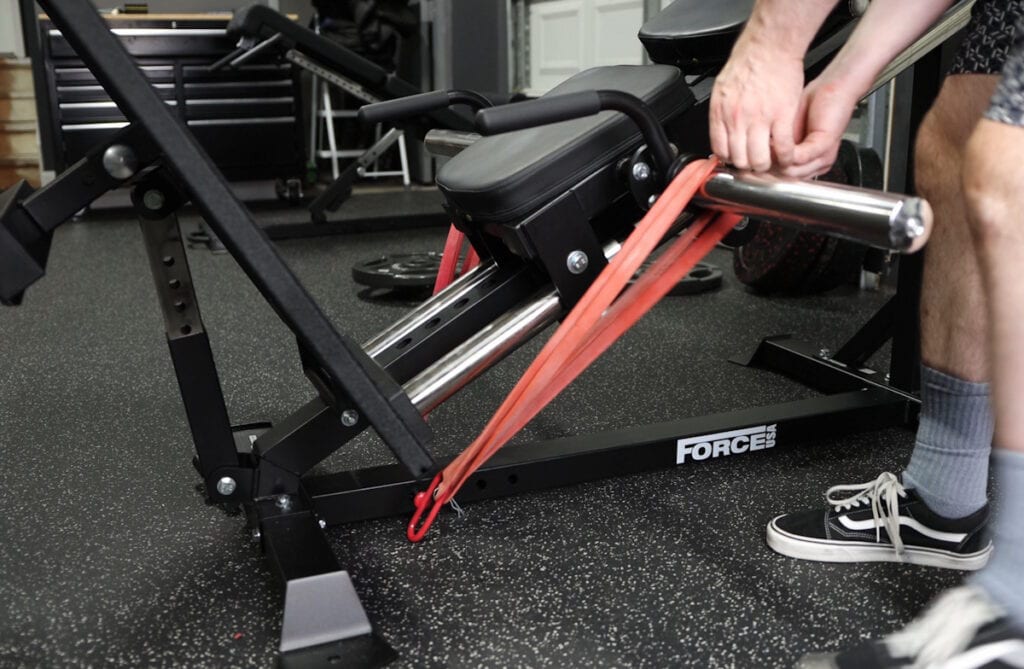 Band Resistance - Force USA Compact Leg Press & Hack Squat