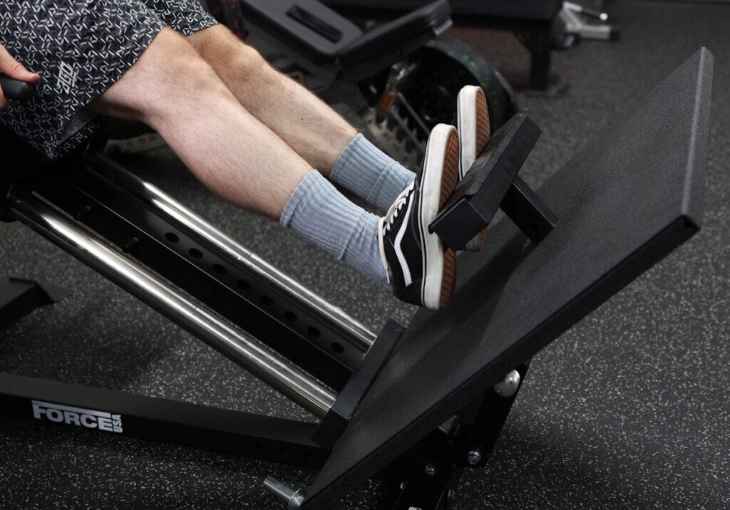 Calf Raises on the Force USA Compact Leg Press & Hack Squat
