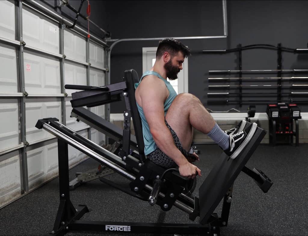 Excellent Range of Motion on Leg Presses With the Force USA Compact Leg Press & Hack Squat Review