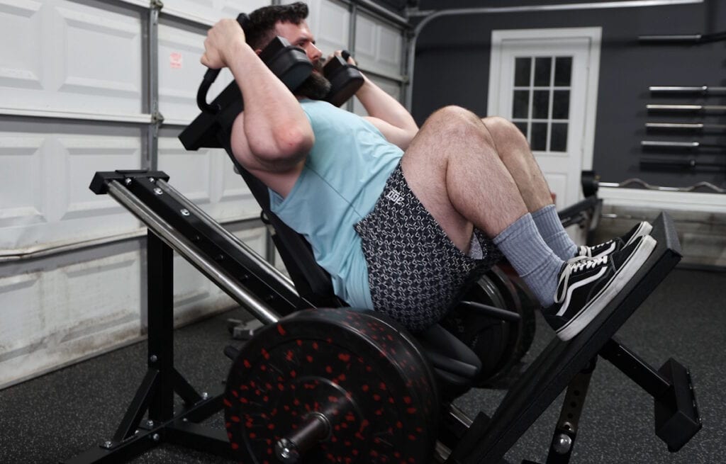 Modified Hack Squat for Increase Range of Motion on the Force USA Compact Leg Press & Hack Squat