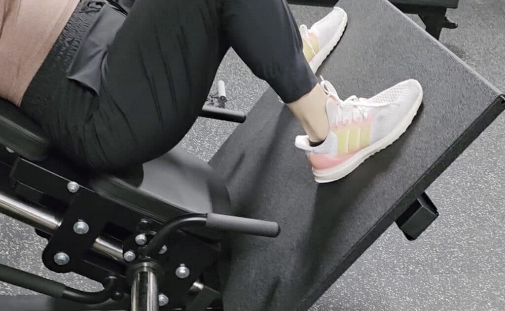 Range of Motion Reduced on Hack Squats for Shorter Users on the Force USA Compact Leg Press & Hack Squat