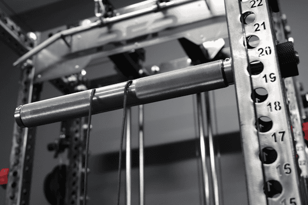 JD Gym Equipped Rack-Mounted Stainless Steel Wrist Roller