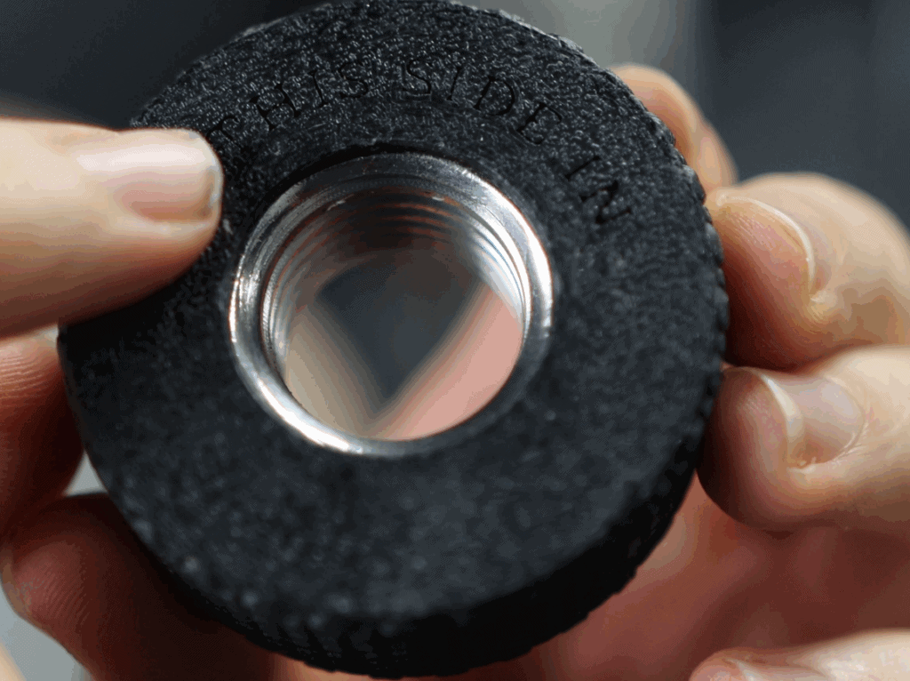 Protective Face on the JD Gym Equipped Wrist Roller