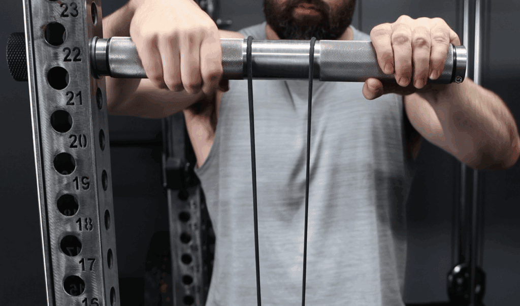 Slight Tilt on the JD Gym Equipped Wrist Roller