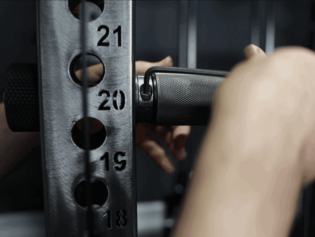 Using Allen Key to Readjust Shaft Collar on JD Gym Equipped Wrist Roller