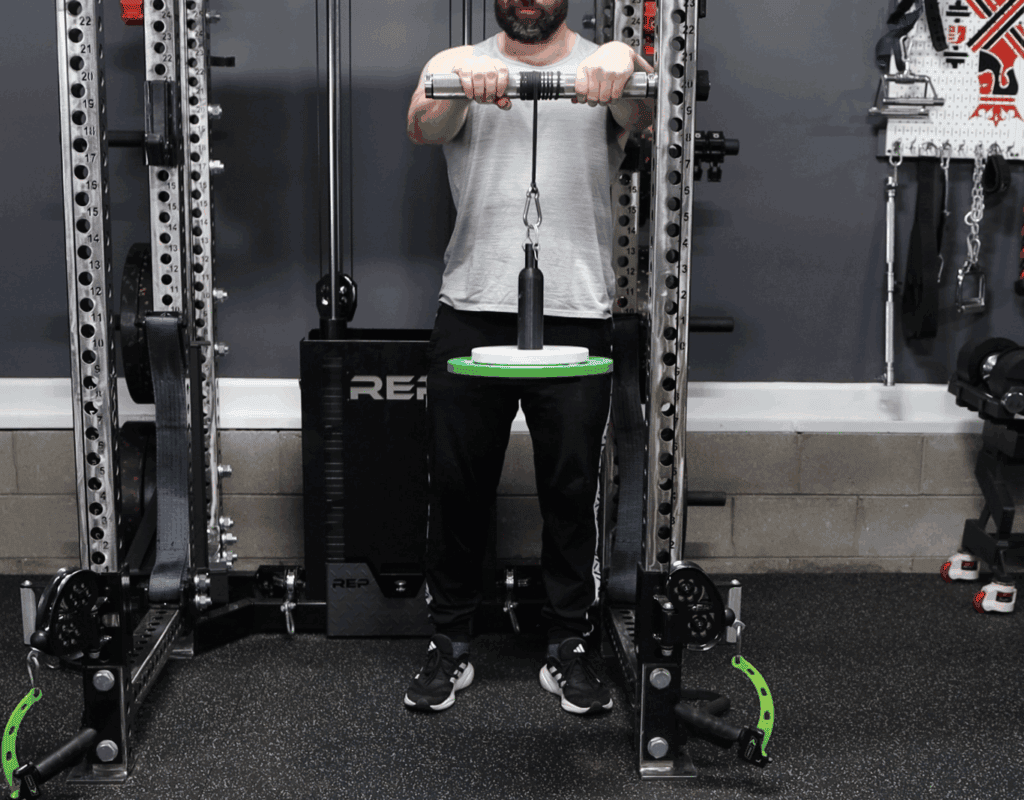 Using the JD Gym Equipped Wrist Roller with a Loading Pin