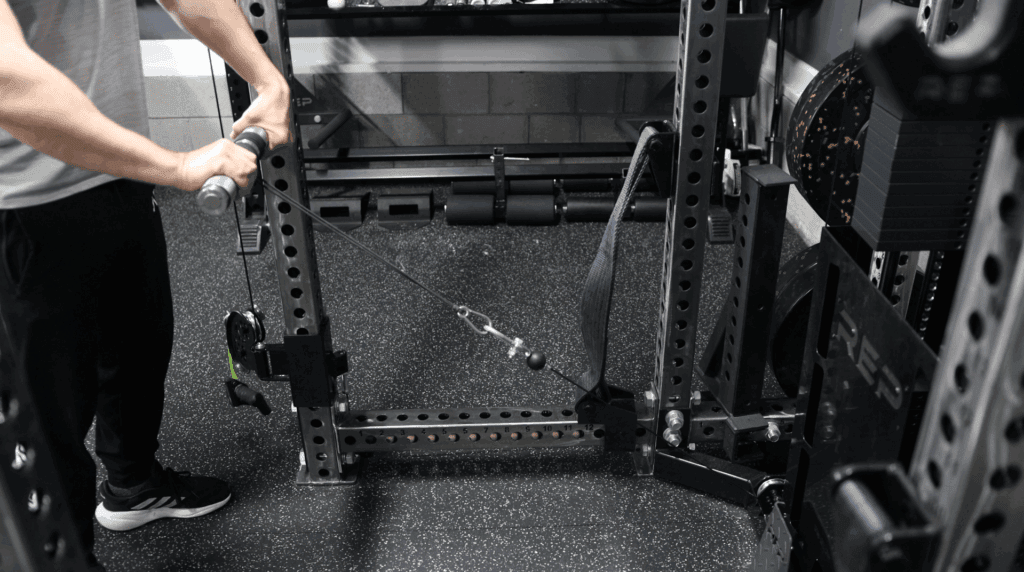 Attaching the JD Gym Equipped Wrist Roller to My REP Ares 1.0 Cable Stack