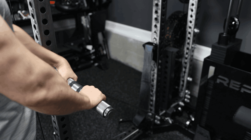 Easy to Add A LOT of Weight to the JD Gym Equipped Wrist Roller Due to Excellent Stability