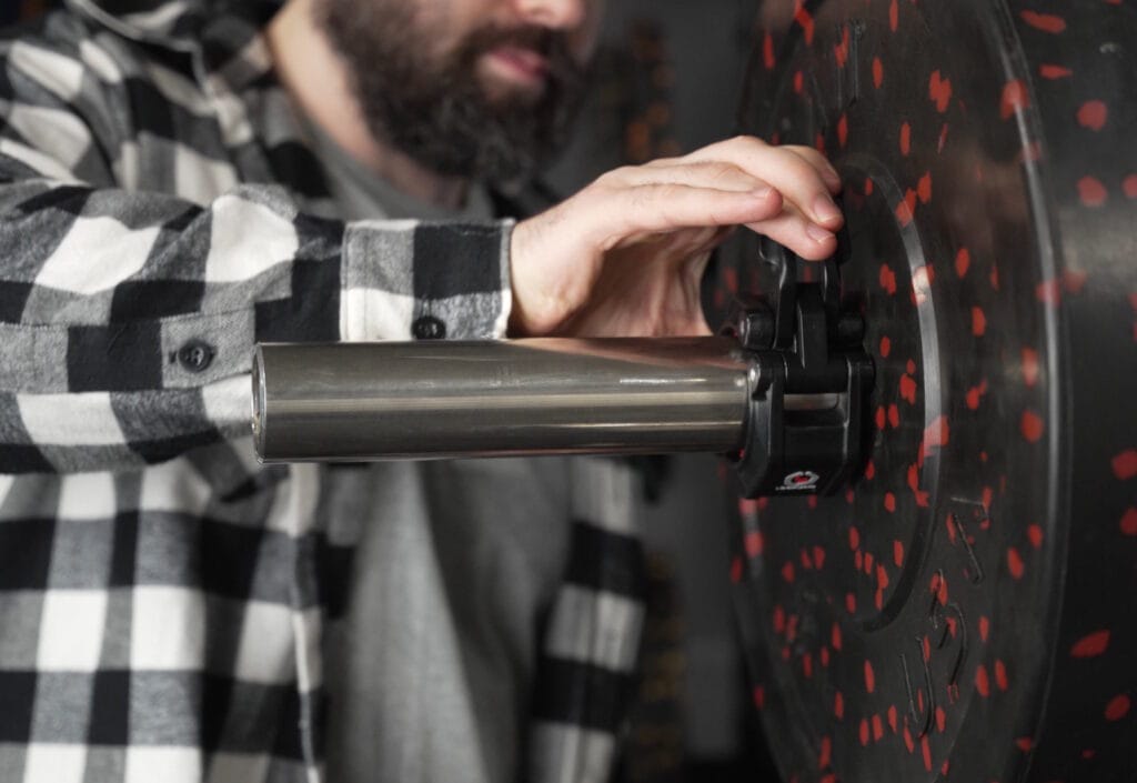 Ease of Opening Test - Lock-Jaw Olympic Barbell Collar