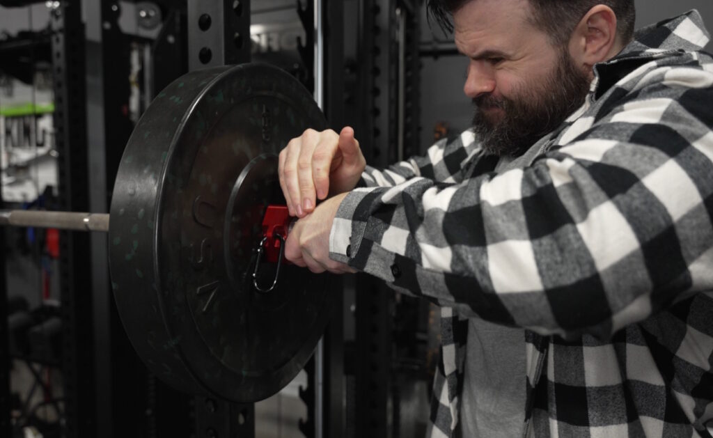 Ease of Use Test - Lock-Jaw Machine Barbell Collar - Opening and Closing
