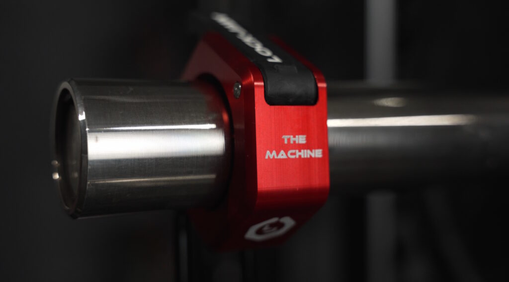 Lock-Jaw Machine Barbell Collar - Design - Branding