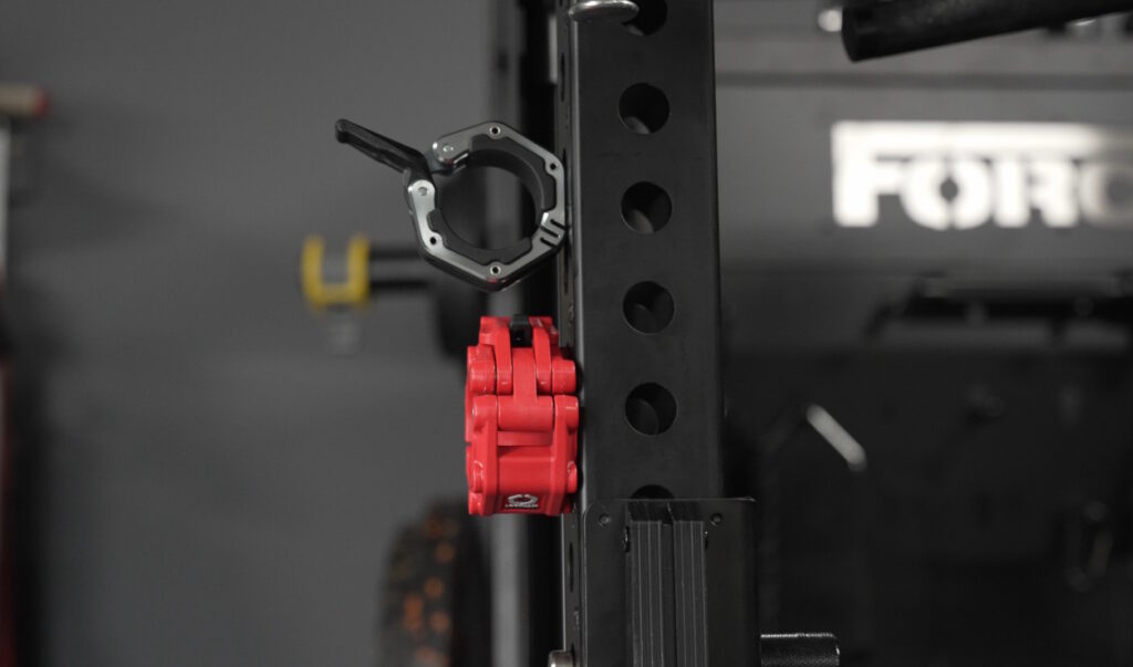 Lock-Jaw Olympic Barbell Collar - Design - Magnets on Side versus Flex