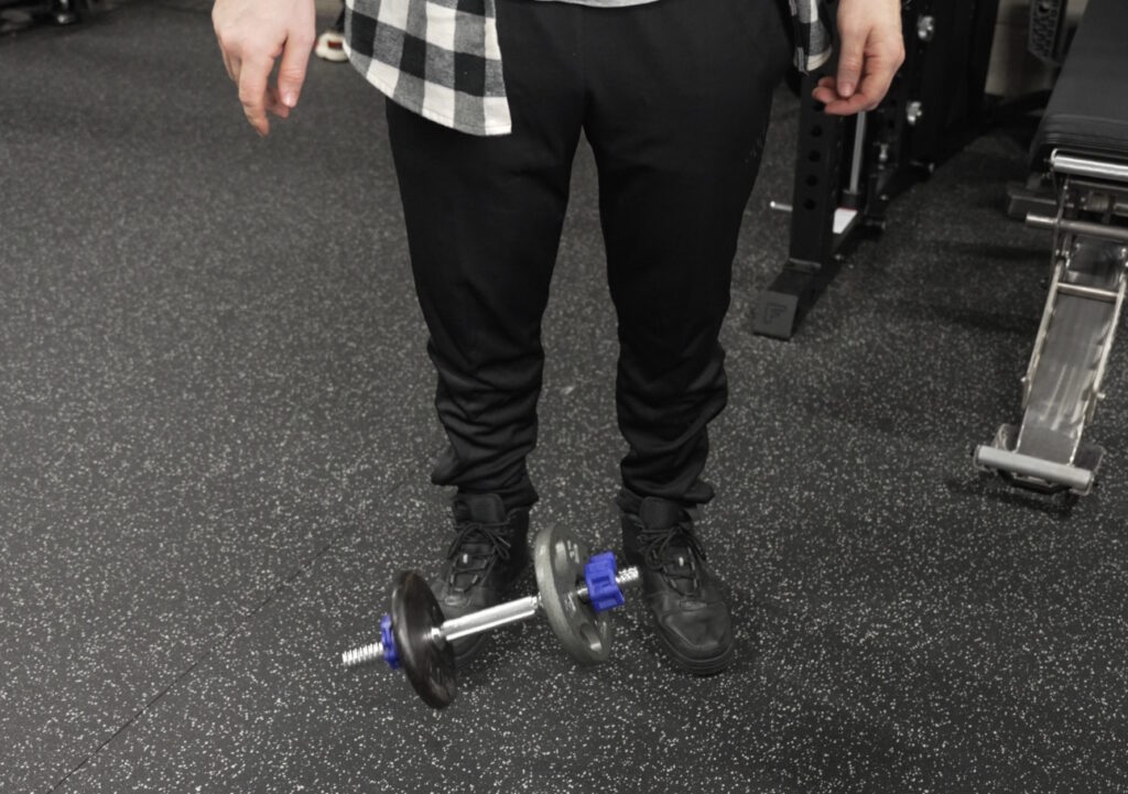 Lock-Jaw One Barbell Collar - Drop Test Fail