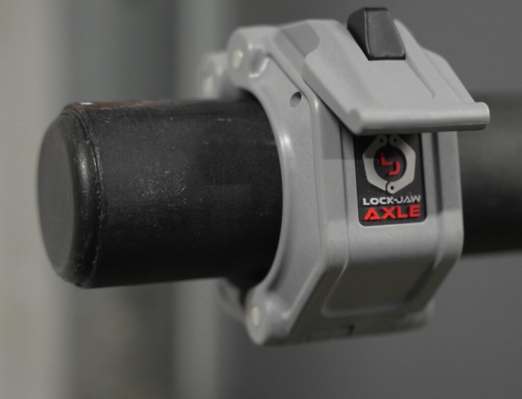 Lock-Jaw Pro Axle Barbell Collar - Design - Logo
