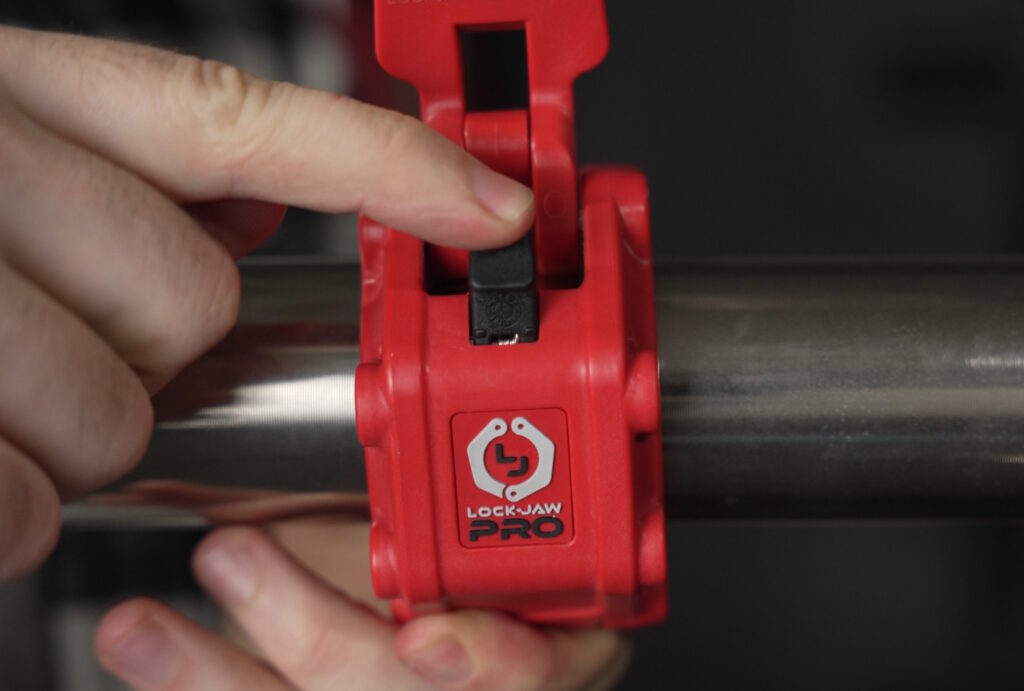 Lock-Jaw Pro Magnet Barbell Collar - Locking Tab