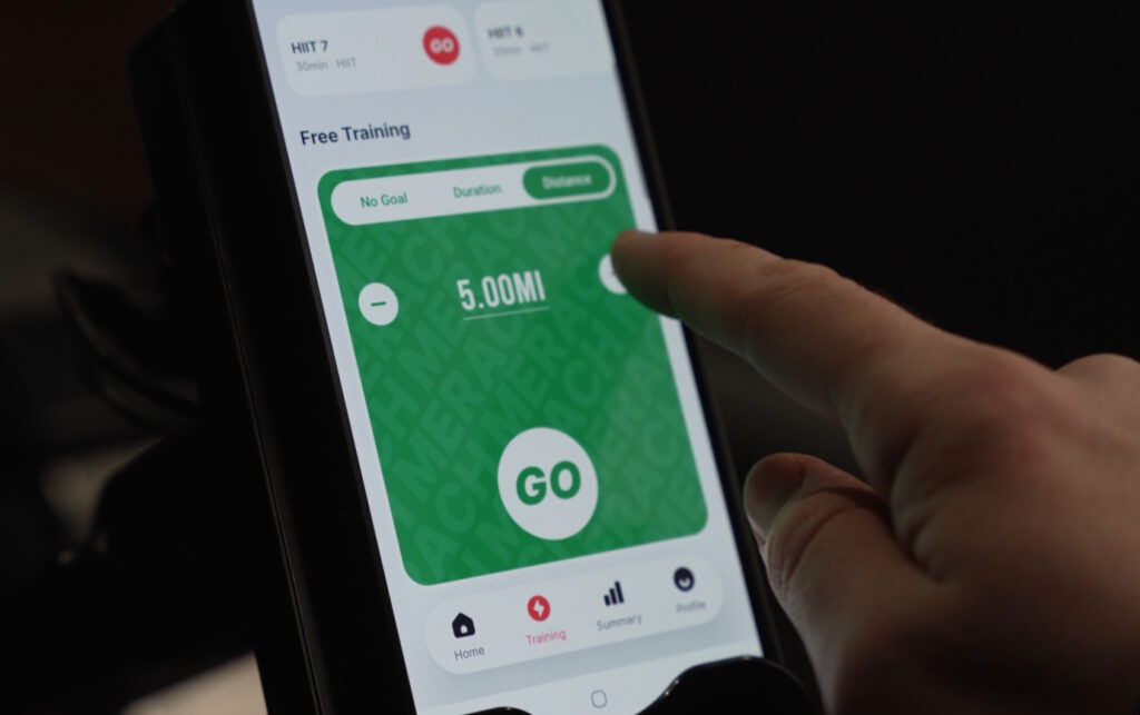 MERACH NovaRow R50 Air Rower - App - Basic Training Modes