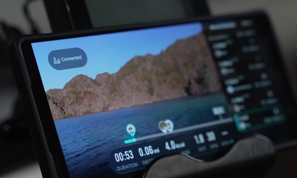 MERACH NovaRow R50 Air Rower - App - Virtual Racing Mode